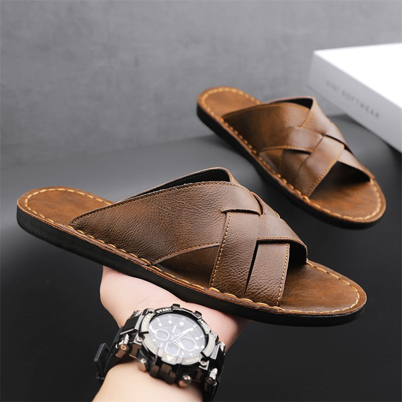 Women's Summer Plus Size Sole Sandals Beach Vacation Wedding Guest Strappy Everyday Wear