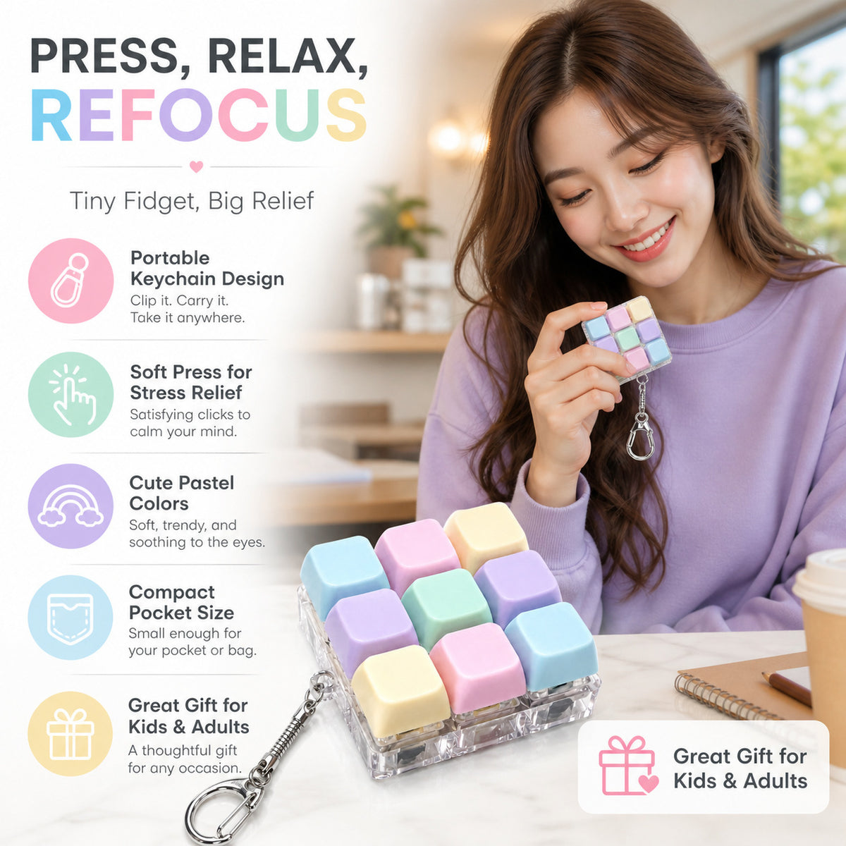 Women's Fidget Toy Sensory Desk Toy