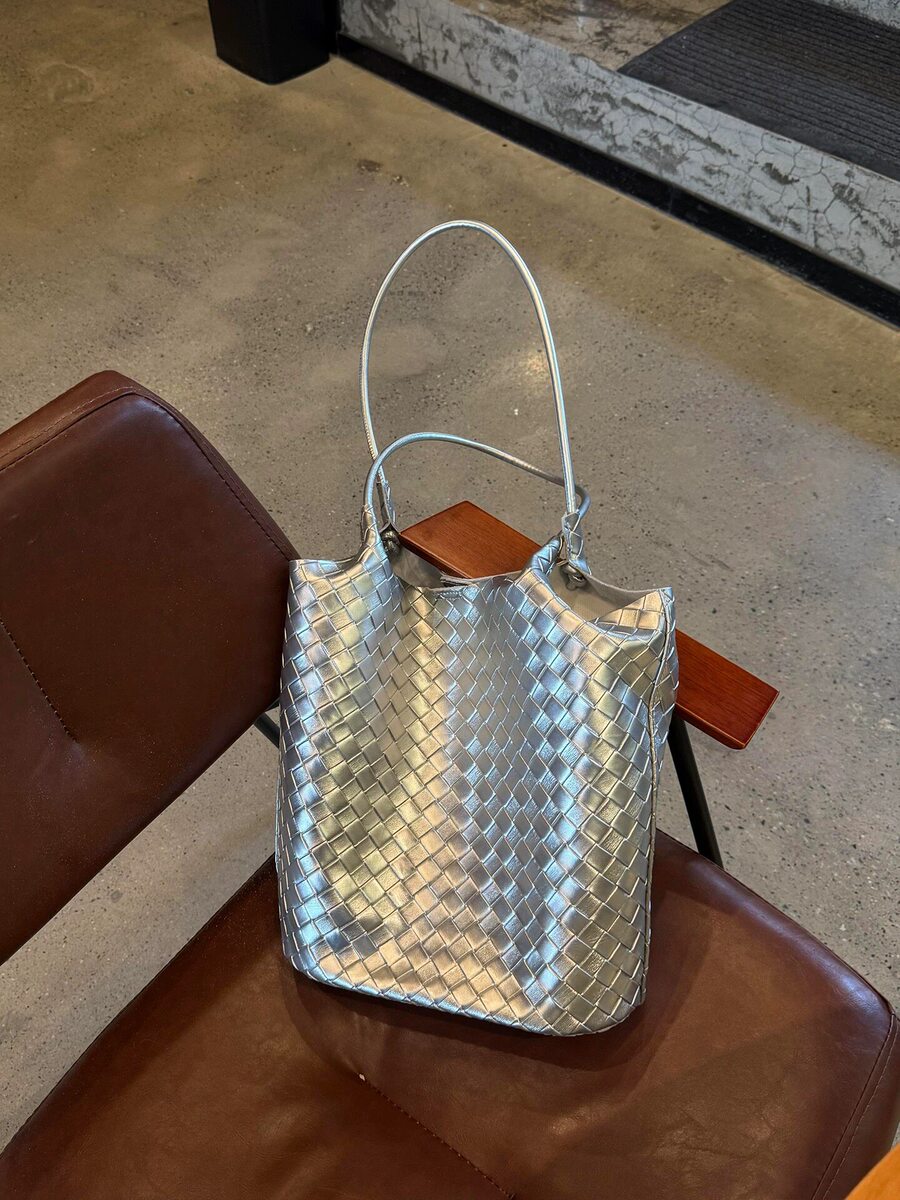 Women's Woven Commute Summer Office Workwear Tote Bag Shoulder Crossbody Purse Premium Work and Travel School
