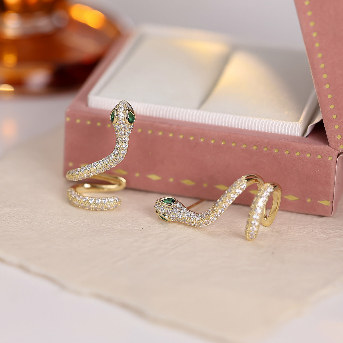 Hoop earrings by Yoshan, detail view 6
