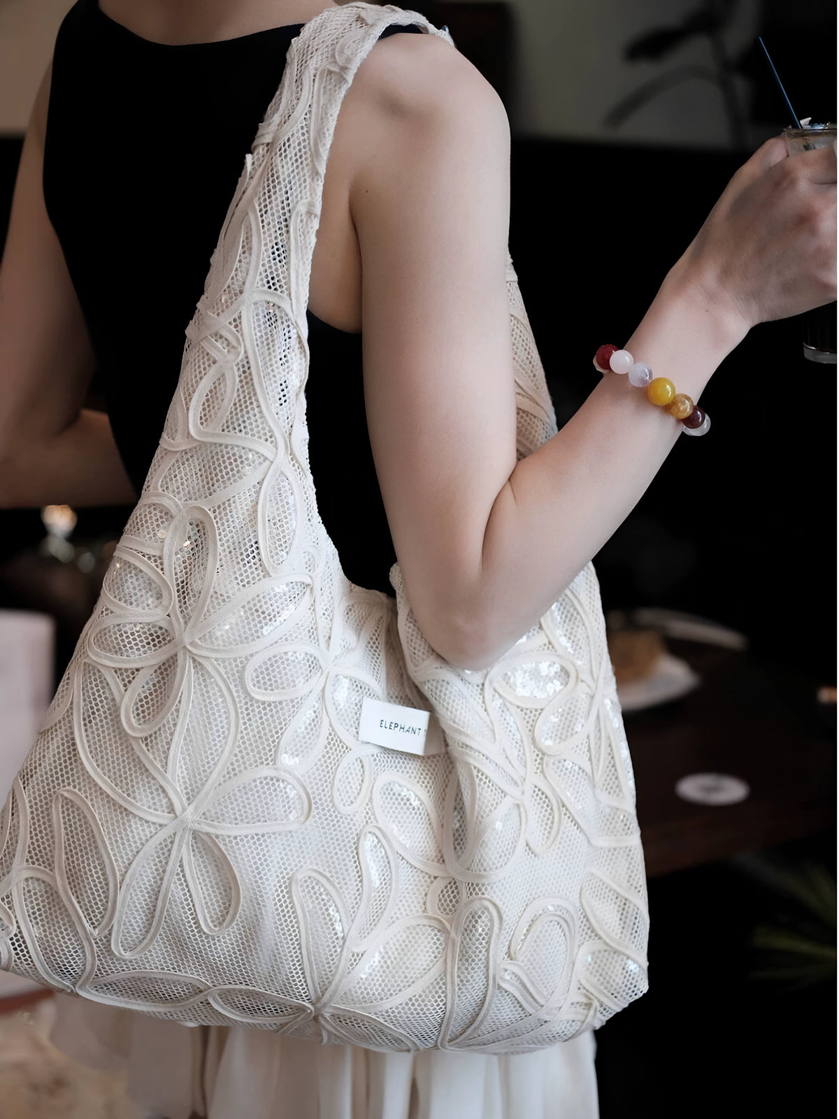 Women's Large-capacity Canvas Summer Floral Hobo Bag Slouchy Shoulder Purse Work Travel Everyday Purse