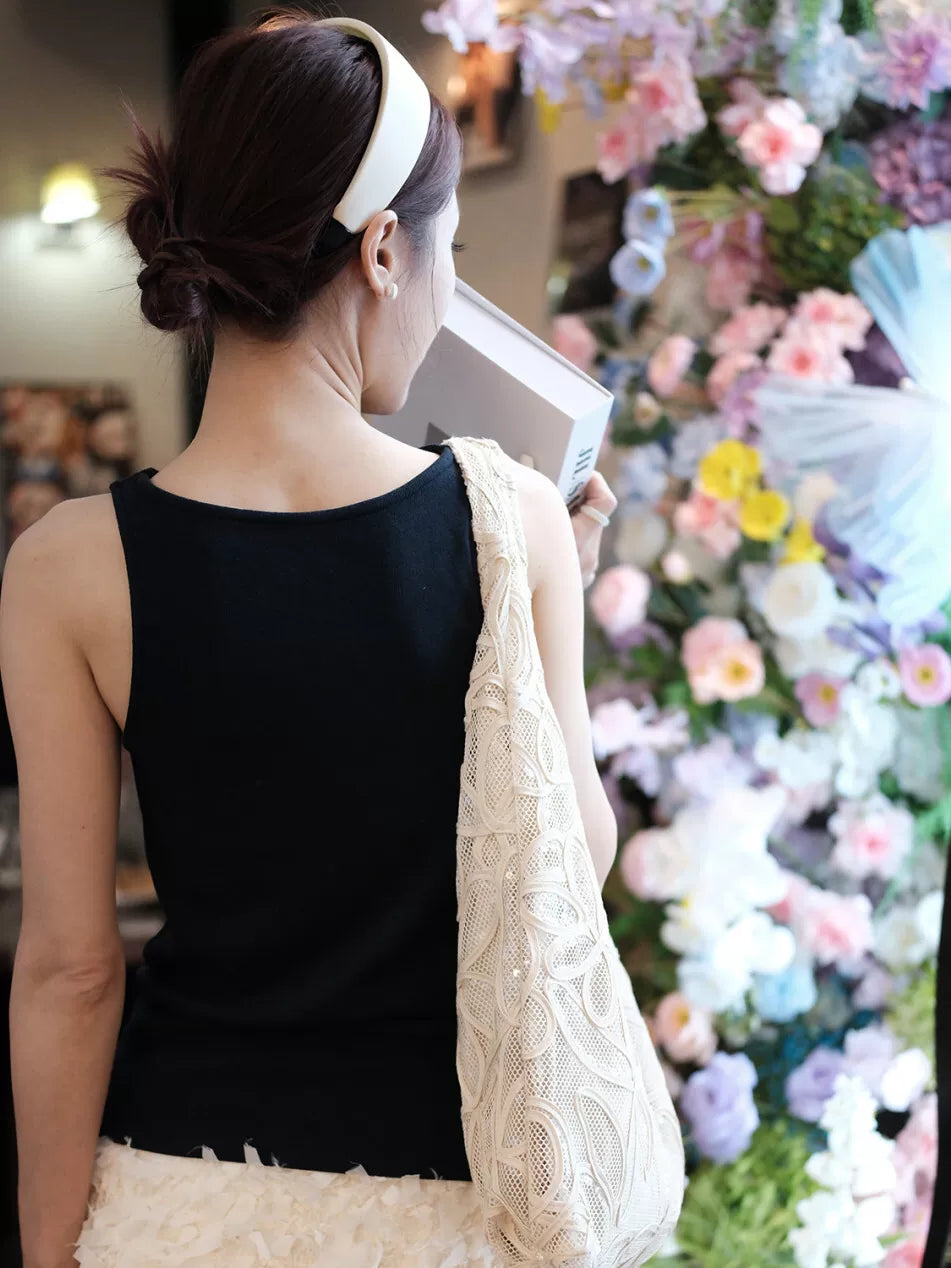 Women's Large-capacity Canvas Summer Floral Hobo Bag Slouchy Shoulder Purse Work Travel Everyday Purse