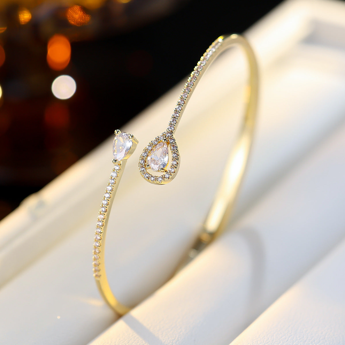 Cuff bracelet by Yoshan, detail view 4