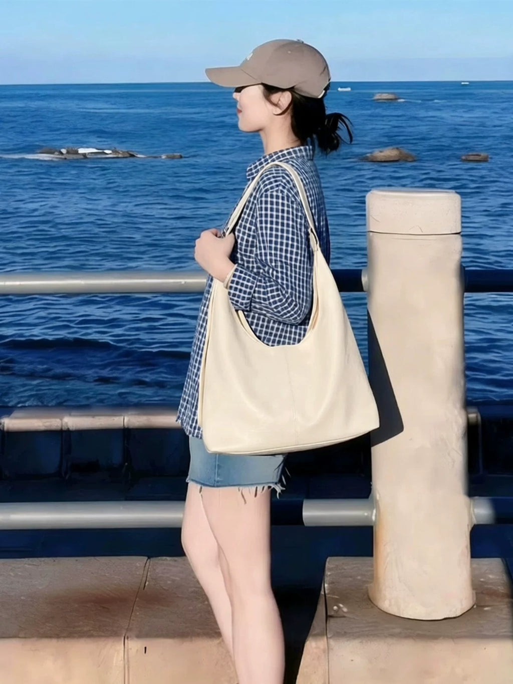 Women's Large-Capacity Fall Winter Office Workwear Tote Bag Shoulder Crossbody Purse Work and Travel School