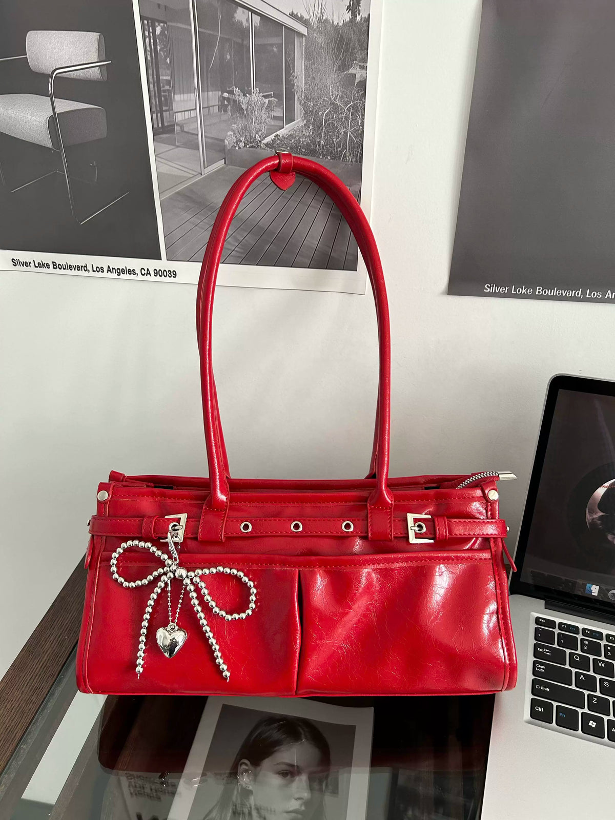 Women's Office Designer Workwear Underarm Bag Shoulder Purse Handbag Work Travel Everyday Purse