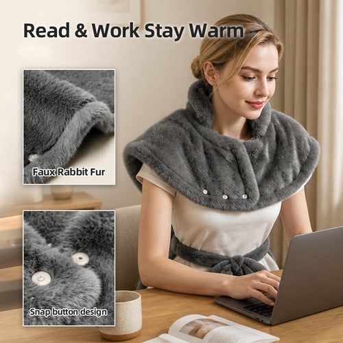 Heated Throw Blanket Usb Shawl Home Office Travel Portable Electric Wrap Heating