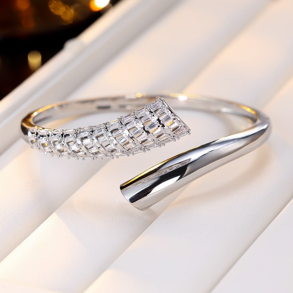 Cuff bracelet by Yoshan, detail view 4