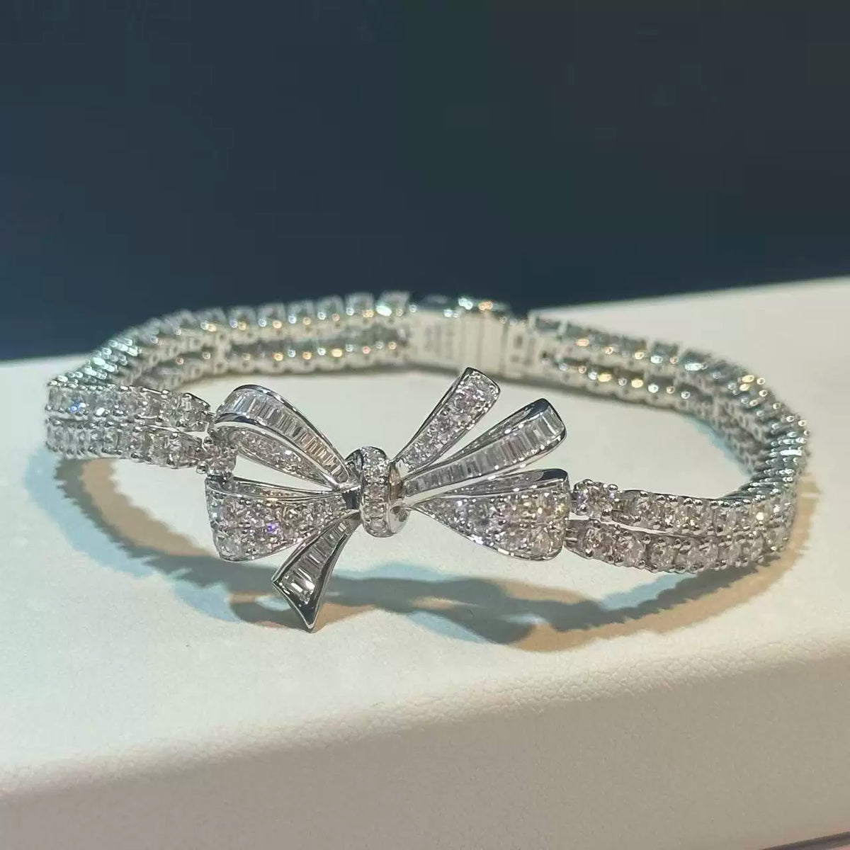Bow cuff bracelet by Yoshan