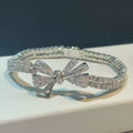 Bow cuff bracelet by Yoshan, detail view 6