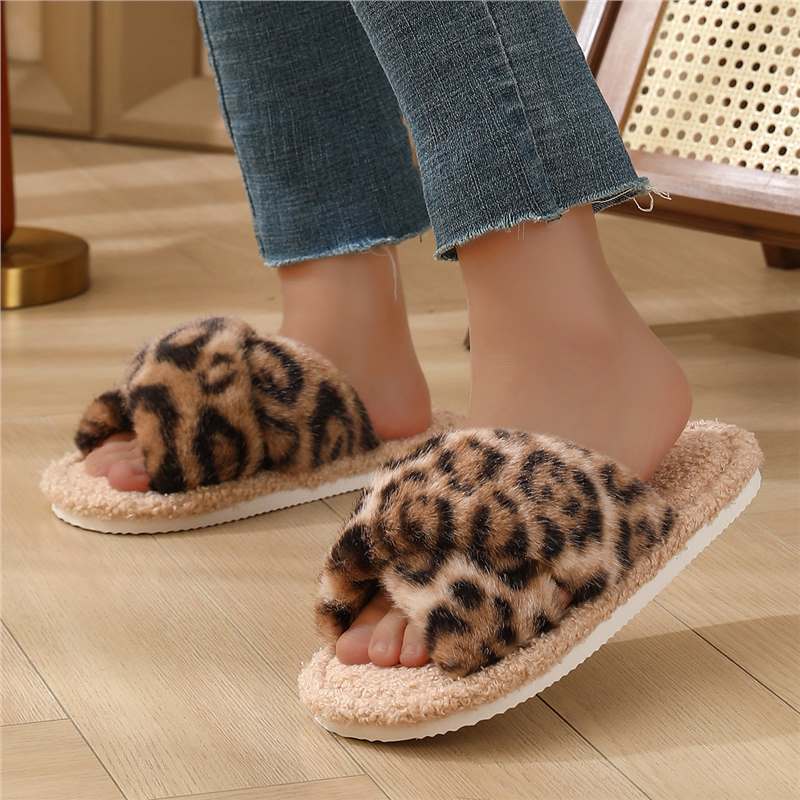 Women's Chunky Sole Fleece-lined Slippers Outdoor Mules Casual Everyday Wear Womenswear