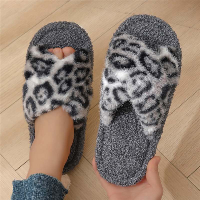 Women's Chunky Sole Fleece-lined Slippers Outdoor Mules Casual Everyday Wear Womenswear