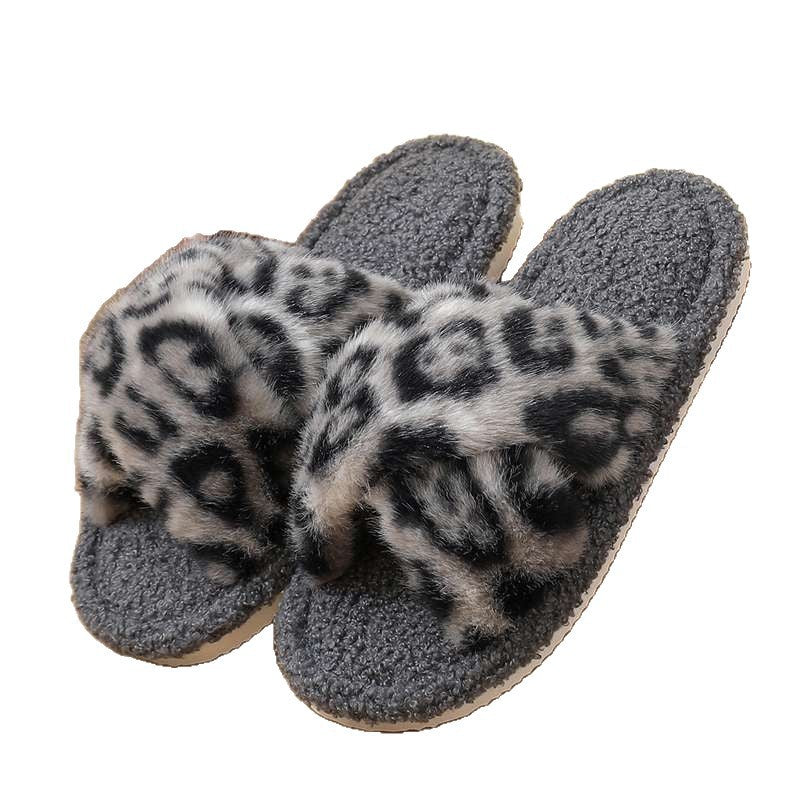 Women's Chunky Sole Fleece-lined Slippers Outdoor Mules Casual Everyday Wear Womenswear