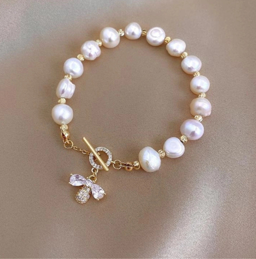 Style pearl retro bracelet by Yoshan