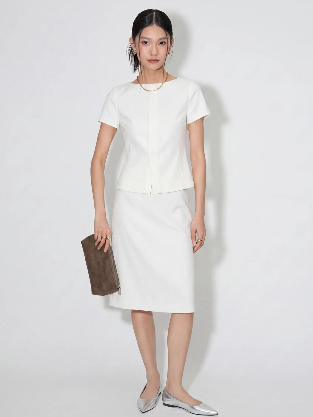 Women's Summer Office Cropped Workwear Business Suit Set for Interview Outfits Casual Spring Date Night Holiday Party