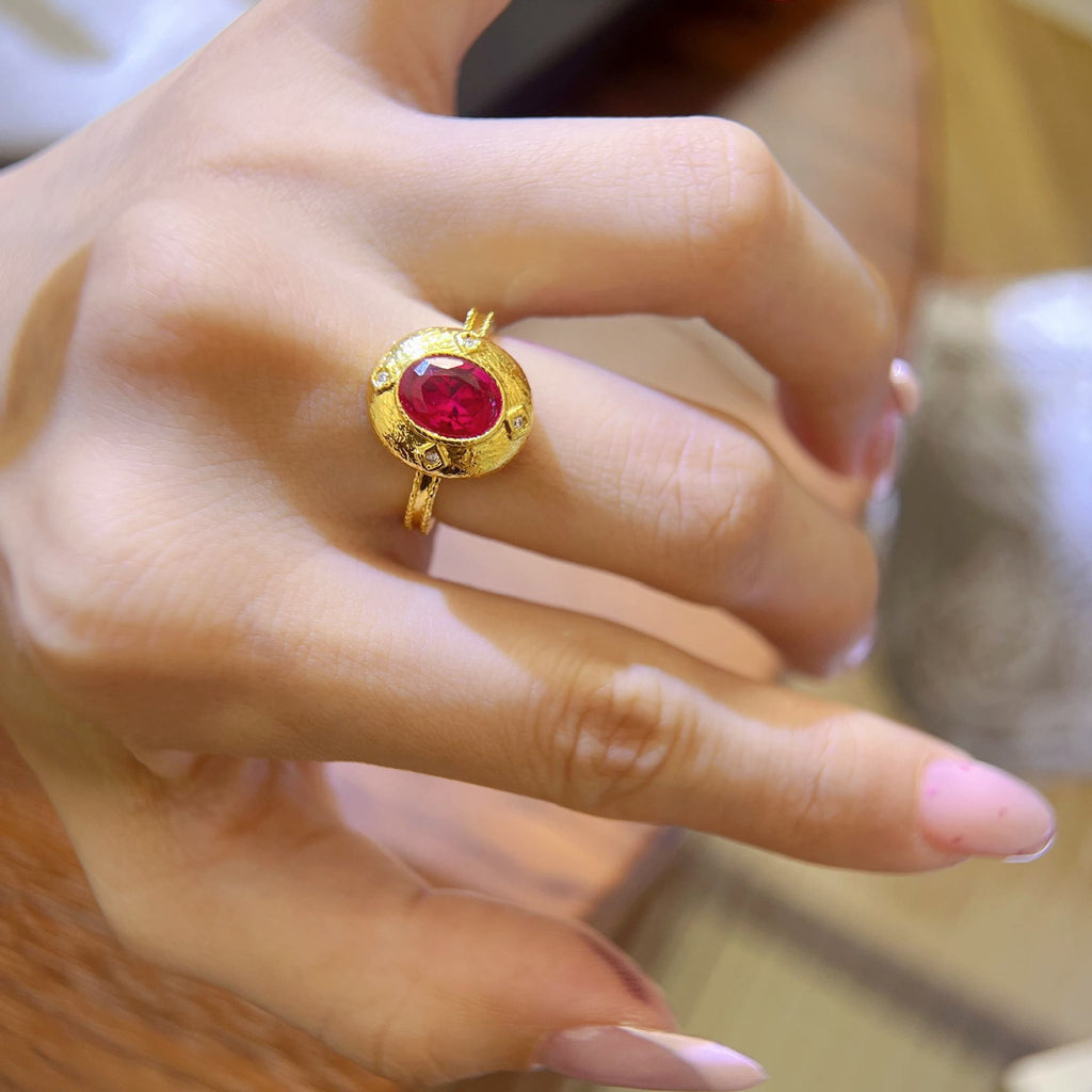 Retro ring by Yoshan, detail view 5