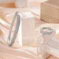 Silver cuff bracelet by Yoshan