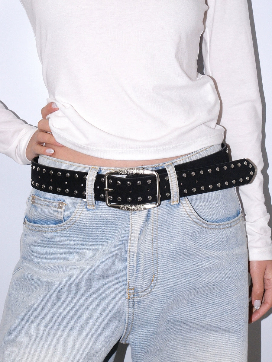 Women's American-style Ethnic Studded Retro Everyday Jeans Belt for Date Night Gift Party Designer Office Vacation