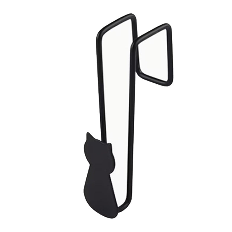 Metal Cartoon Cat Wall Hook Entryway Coat Hook Storage Bin Home Organizer Kitchen