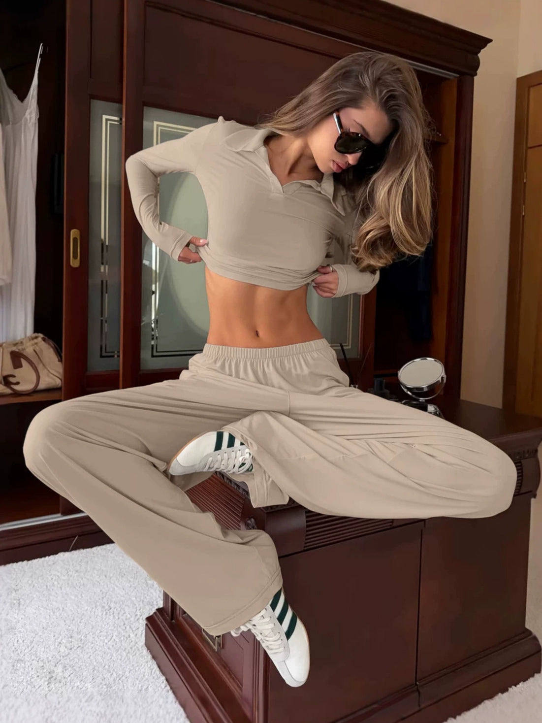 Women's Casual Two-piece Set Casual Everyday Wear Womenswear