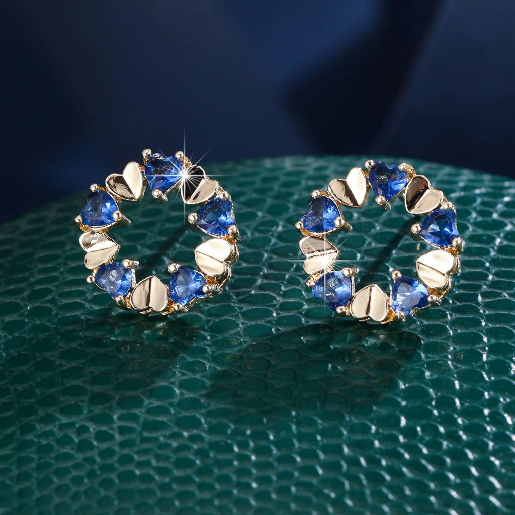 Retro hoop earrings by Yoshan, detail view 12