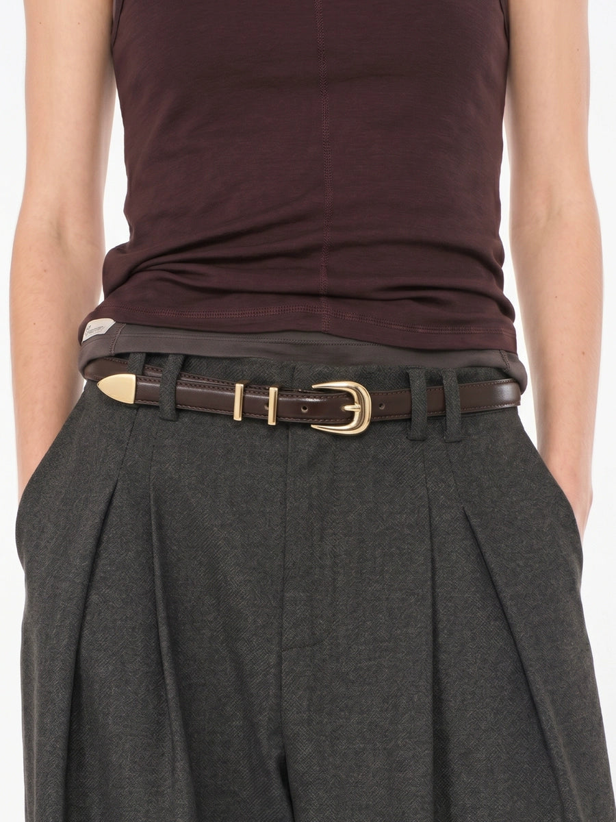 Women's Metal Korean-style Waist Belt for Date Night Gift Party Premium Designer Versatile Office Everyday