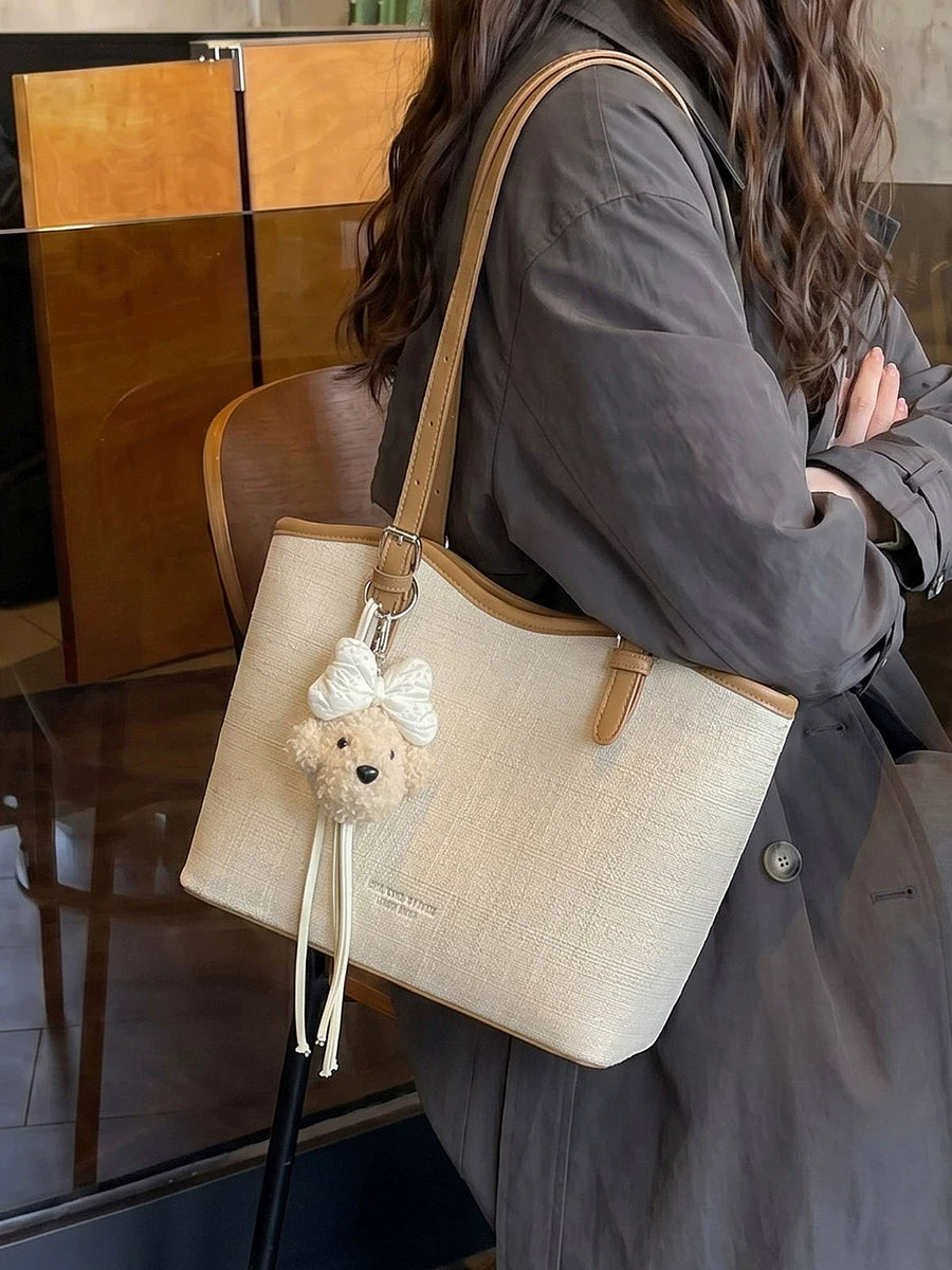 Women's Large-capacity Summer Office Workwear Tote Bag Shoulder Crossbody Purse Work Travel Everyday Purse