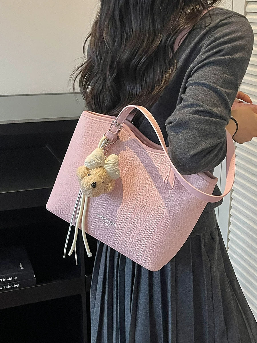 Women's Large-capacity Summer Office Workwear Tote Bag Shoulder Crossbody Purse Work Travel Everyday Purse