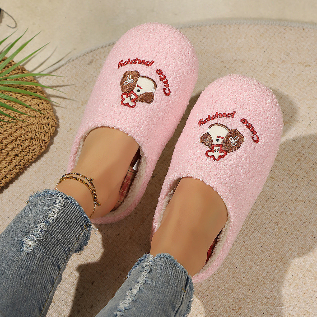 Women's Chunky Sole Closed Toe Soft Sole Outdoor Winter Sneakers