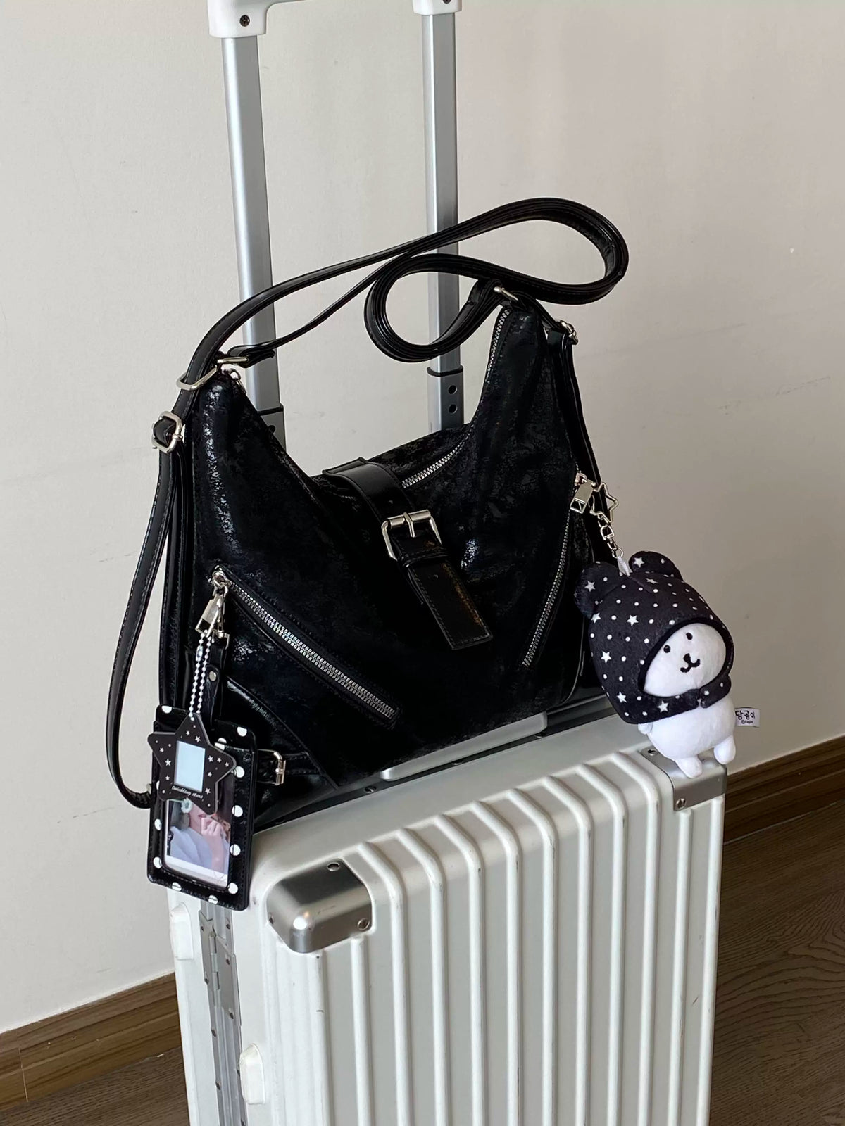 Women's Large-capacity Office Korean-style Workwear Tote Bag Shoulder Crossbody Purse Work Travel Everyday Purse