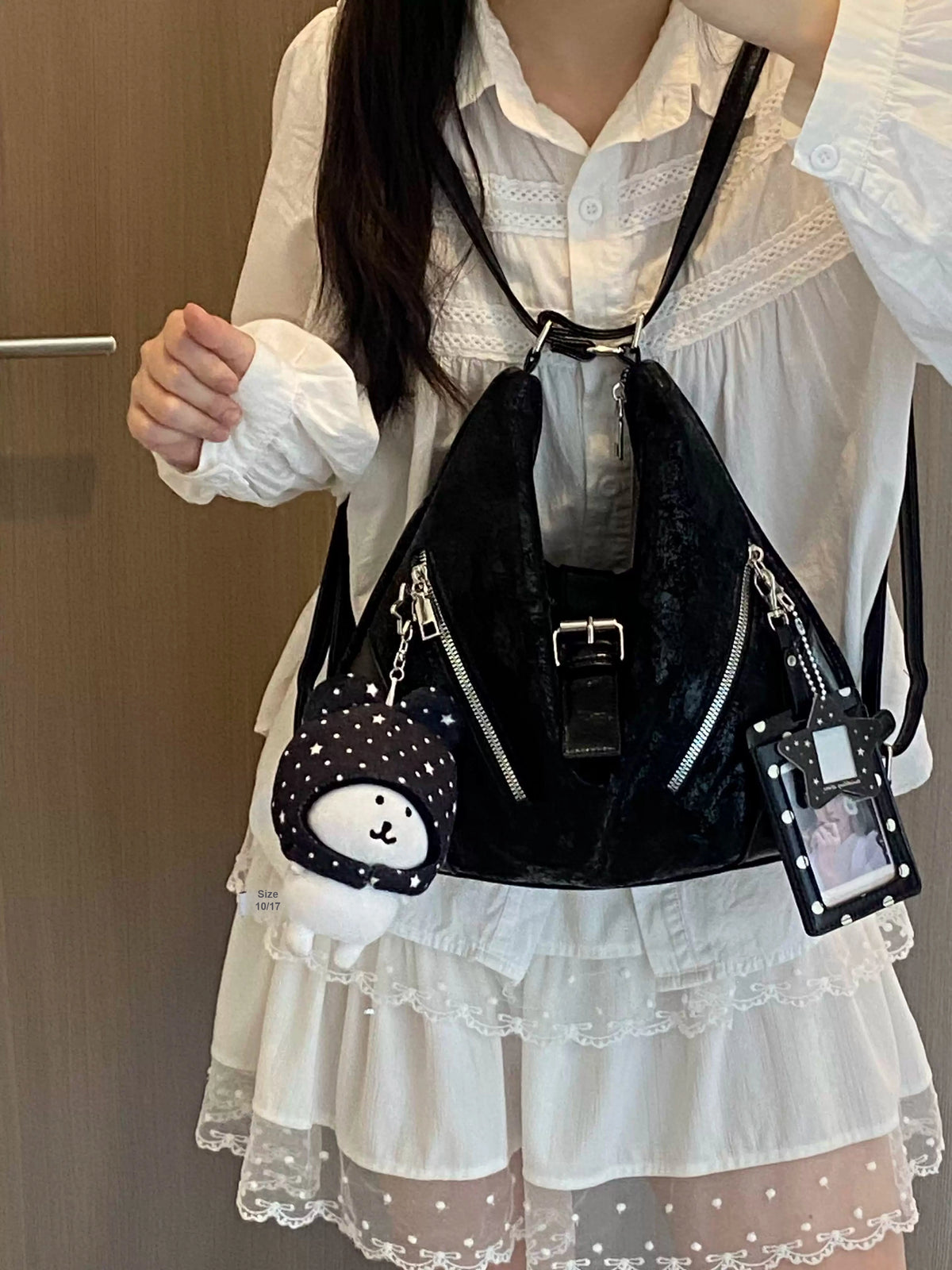 Women's Large-capacity Office Korean-style Workwear Tote Bag Shoulder Crossbody Purse Work Travel Everyday Purse