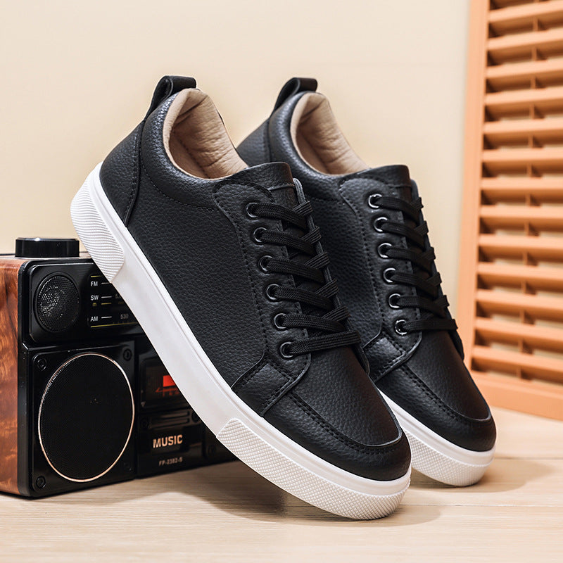 Men's Hong Kong Vintage Casual White Sneakers Platform Fashion Sneakers Everyday