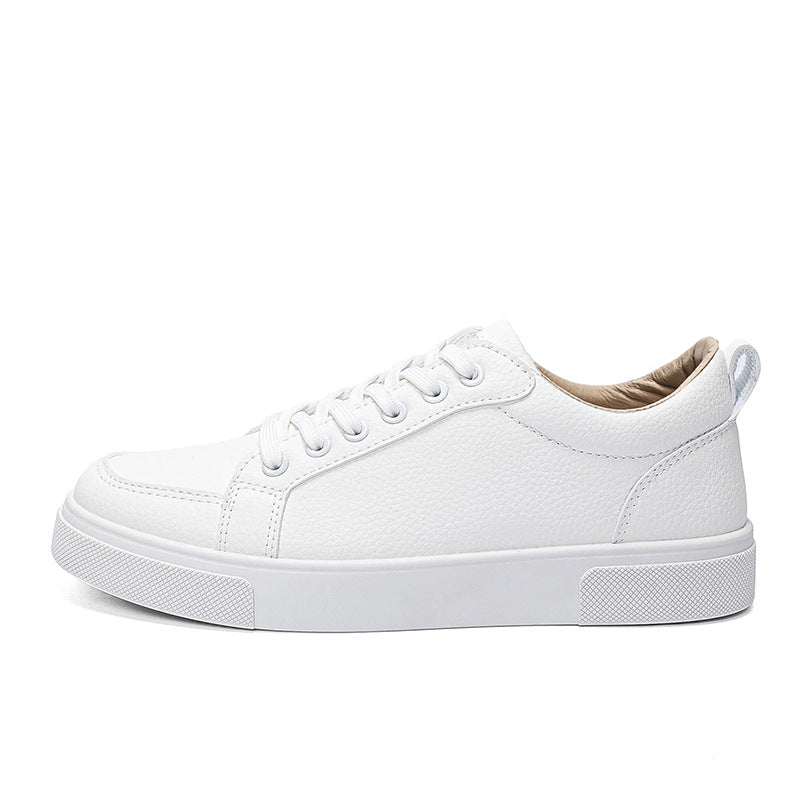 Men's Hong Kong Vintage Casual White Sneakers Platform Fashion Sneakers Everyday