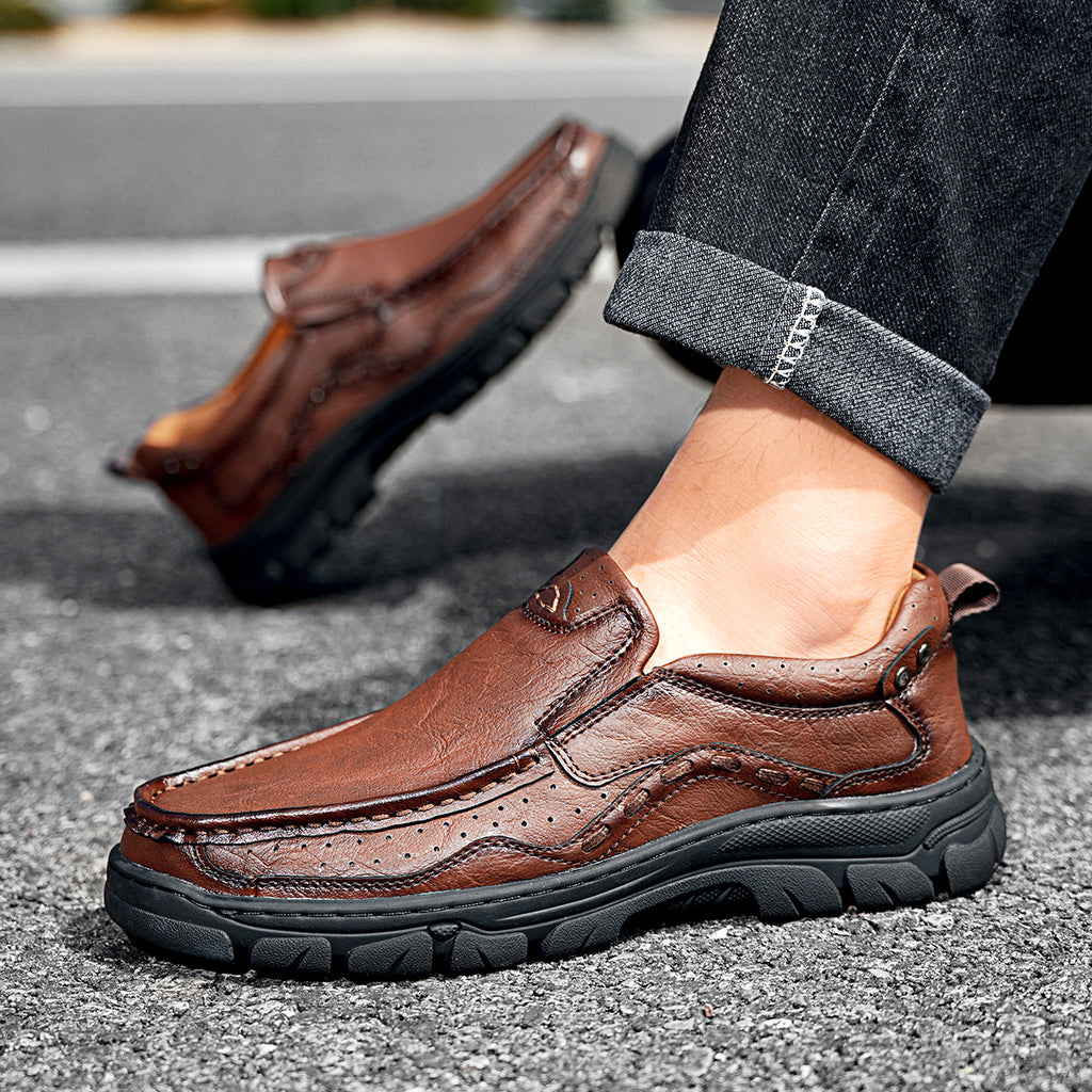 Men's Plus Size Casual Hiking Shoes Outdoor Walking Sneakers Travel Weekend Everyday