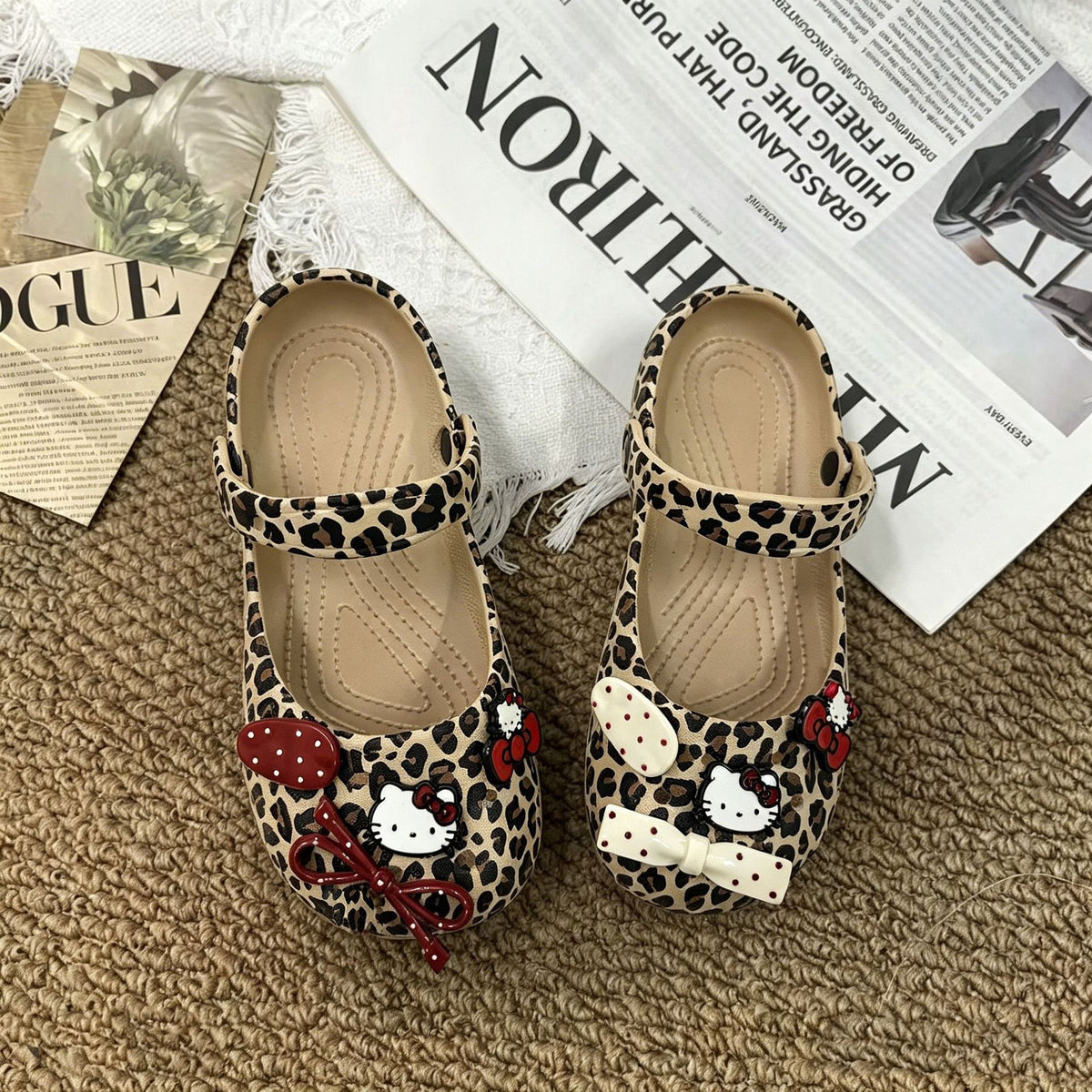 Women's Ballet Chunky Sole Closed Toe Slip-on Soft Sole Beach Slide Slippers Open-toe Heeled Slides