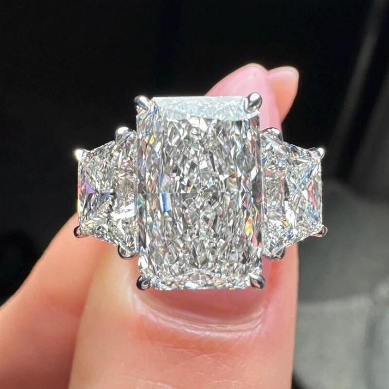 Cubic zirconia ring by Yoshan