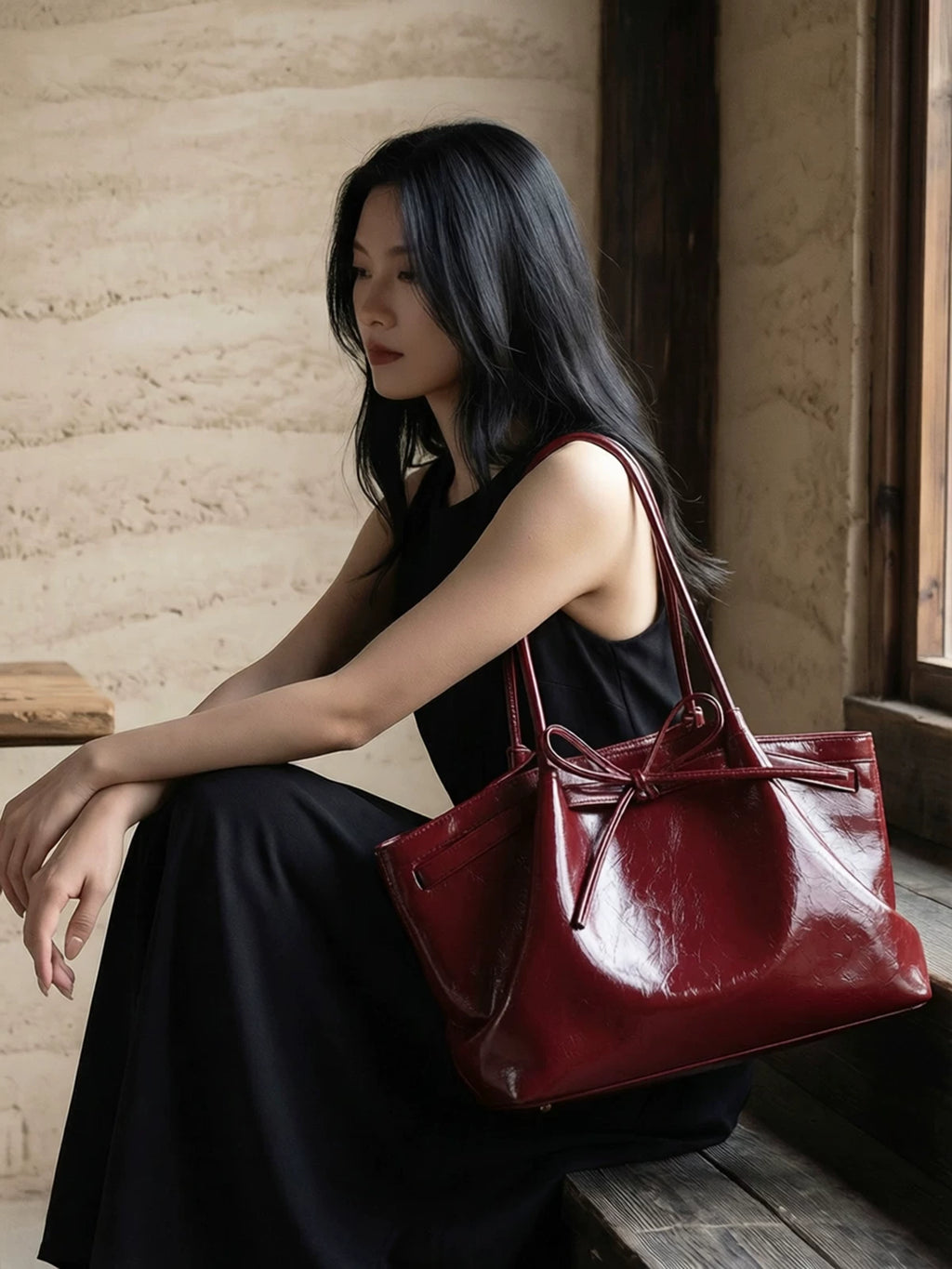 Women's Large-Capacity Bridal Tote Bag Shoulder Crossbody Purse Work and Travel Office