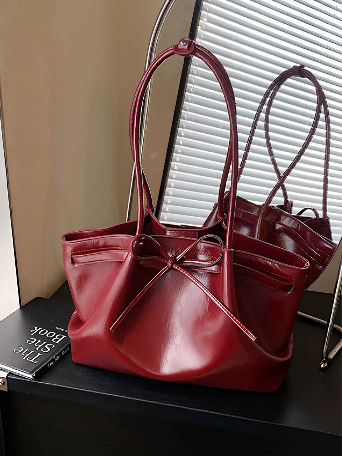 Women's Large-Capacity Bridal Tote Bag Shoulder Crossbody Purse Work and Travel Office