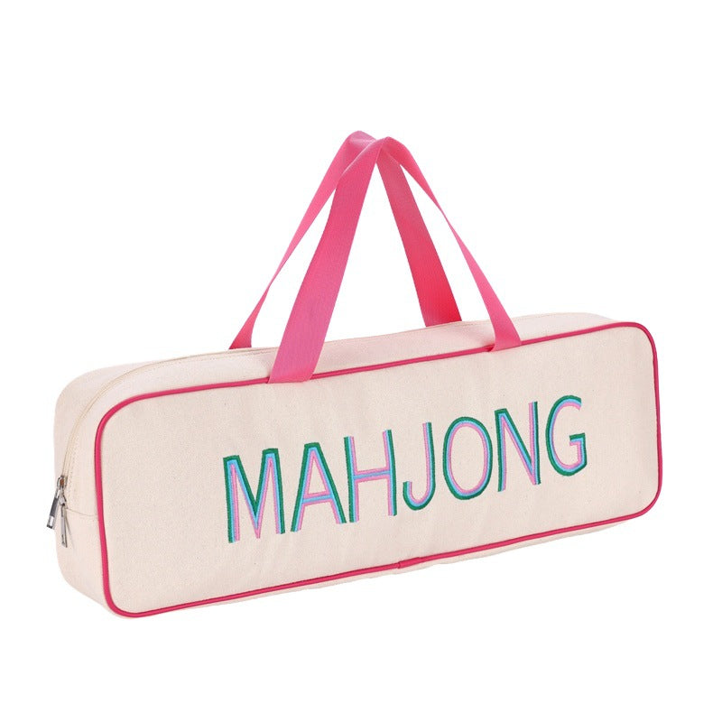 Large-capacity Mahjong Travel Bag Tote Set Toiletry Makeup Cosmetic Pouch Gift Everyday