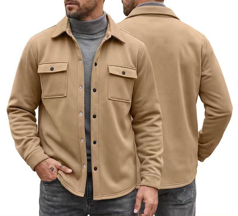 Men's Breathable Plus Size Oversized Long Sleeve Shirt Button Office Weekend Everyday