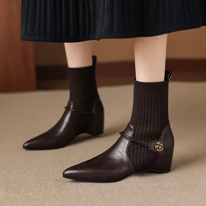Dark Brown unlined / 33