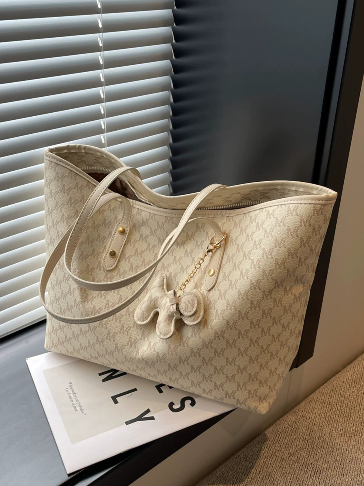 Women's Large-Capacity Office Workwear Tote Bag Shoulder Crossbody Purse Work and Travel School