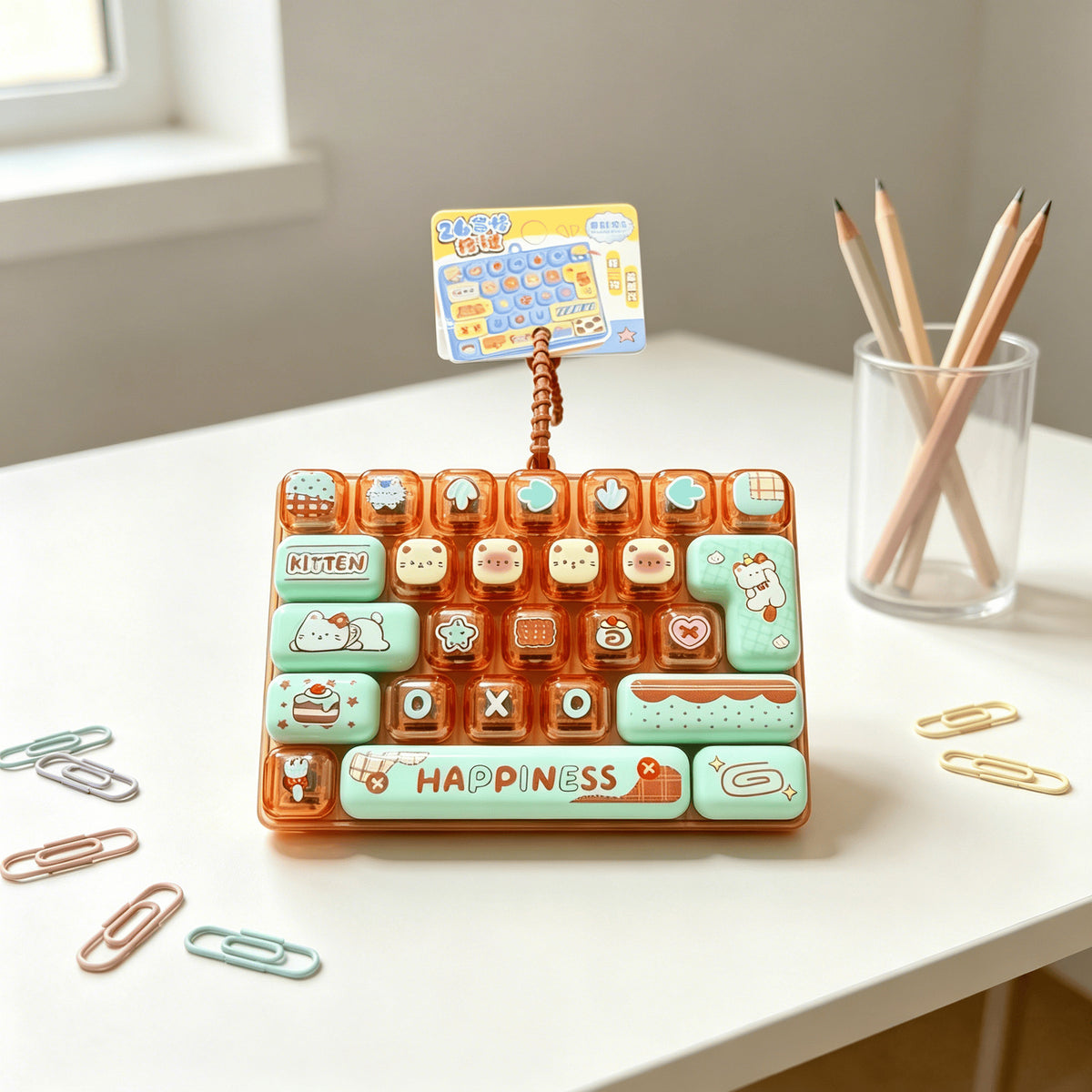 Women's Keyboard Fidget Toy Sensory Desk Toy