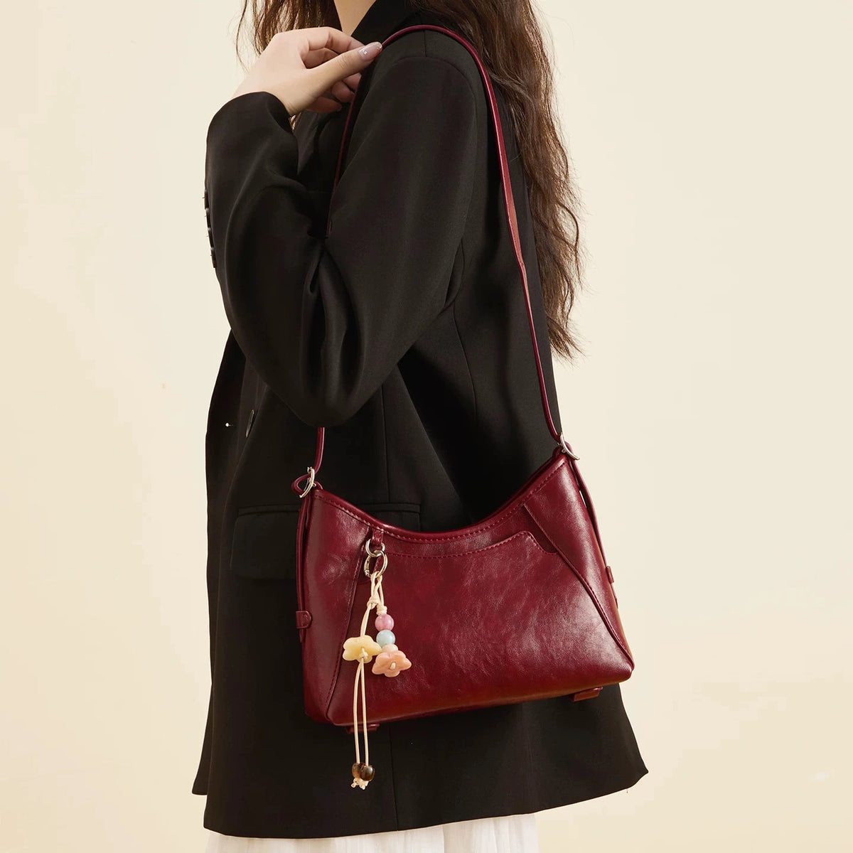 Women's Large-capacity Designer Bridal Underarm Bag Shoulder Purse Handbag Work Travel Everyday Purse