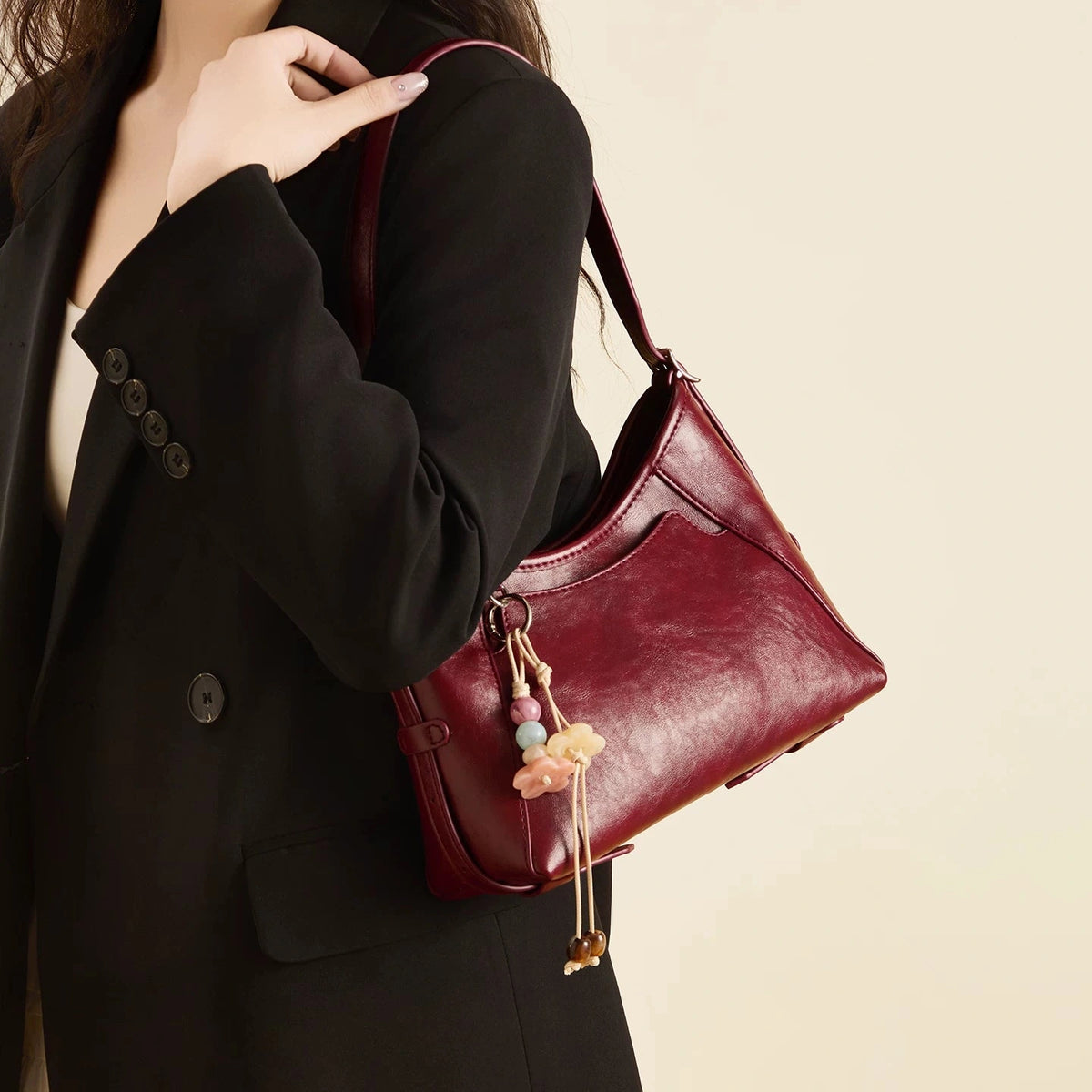 Women's Large-capacity Designer Bridal Underarm Bag Shoulder Purse Handbag Work Travel Everyday Purse