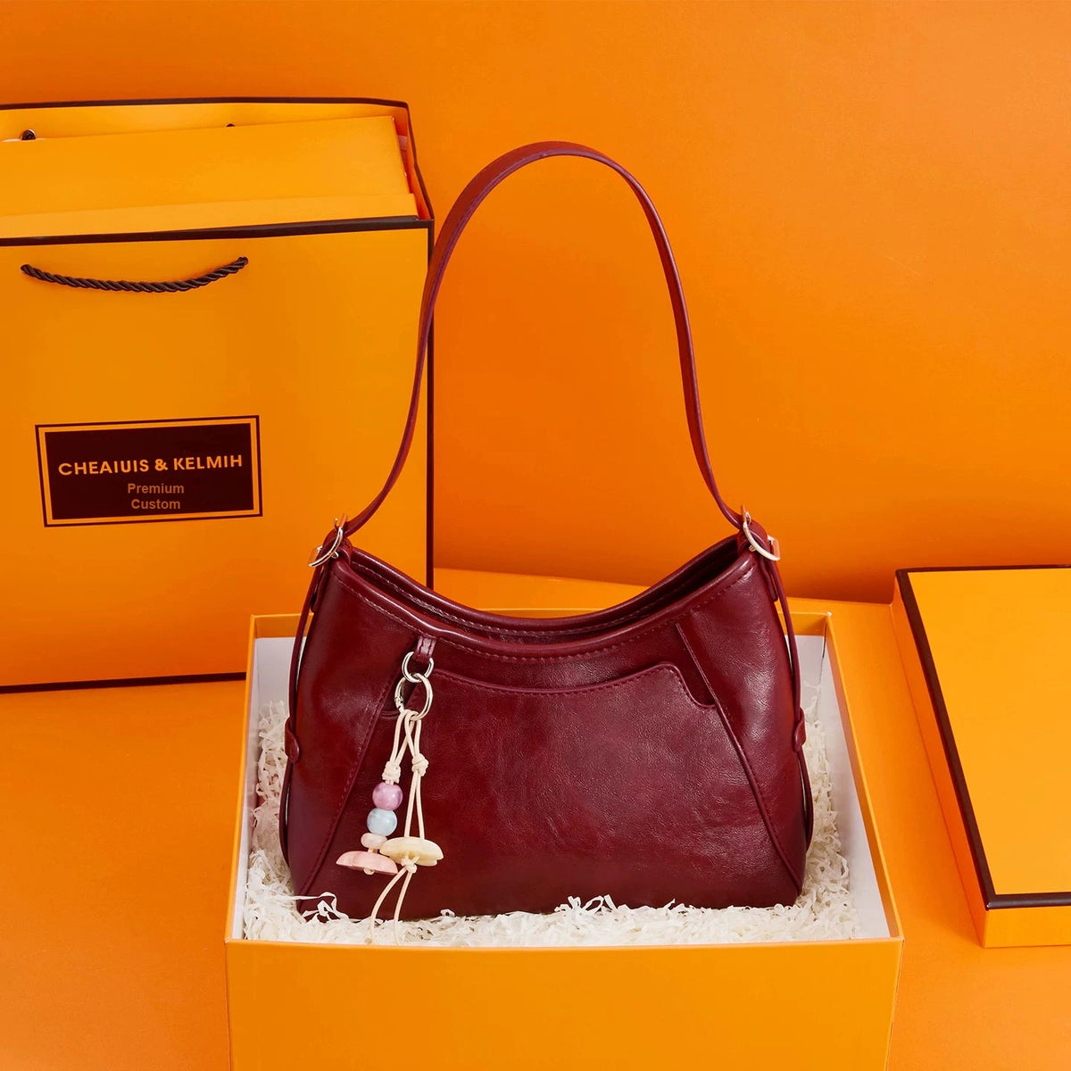 Burgundy +Yellow