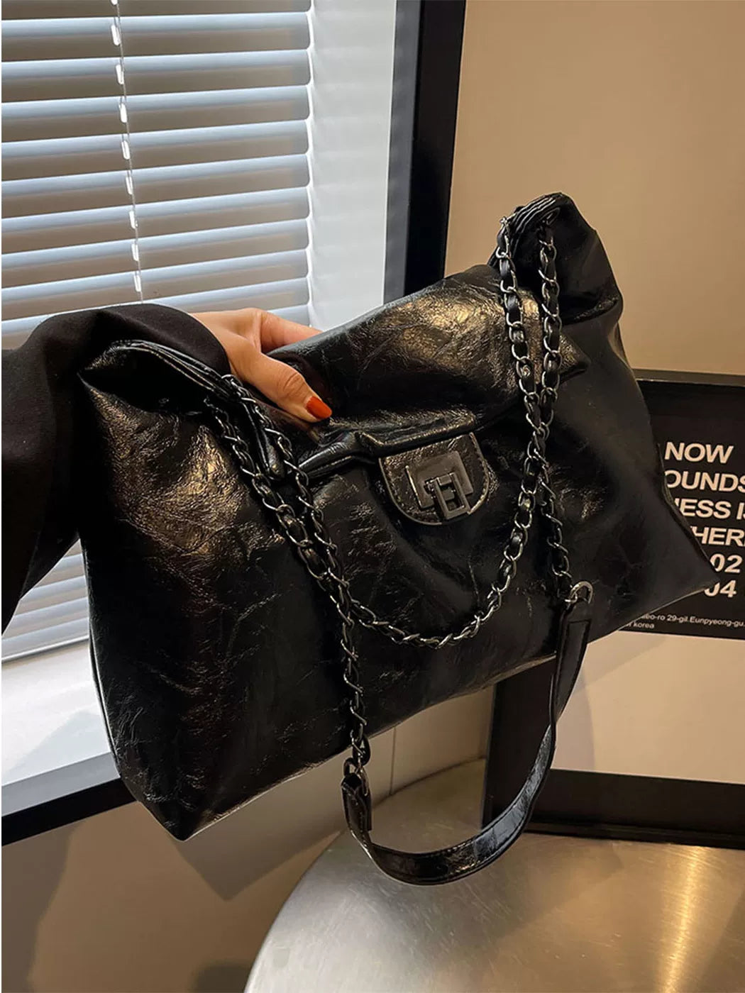 Women's Large-Capacity Office Workwear Tote Bag Shoulder Crossbody Purse Work and Travel School