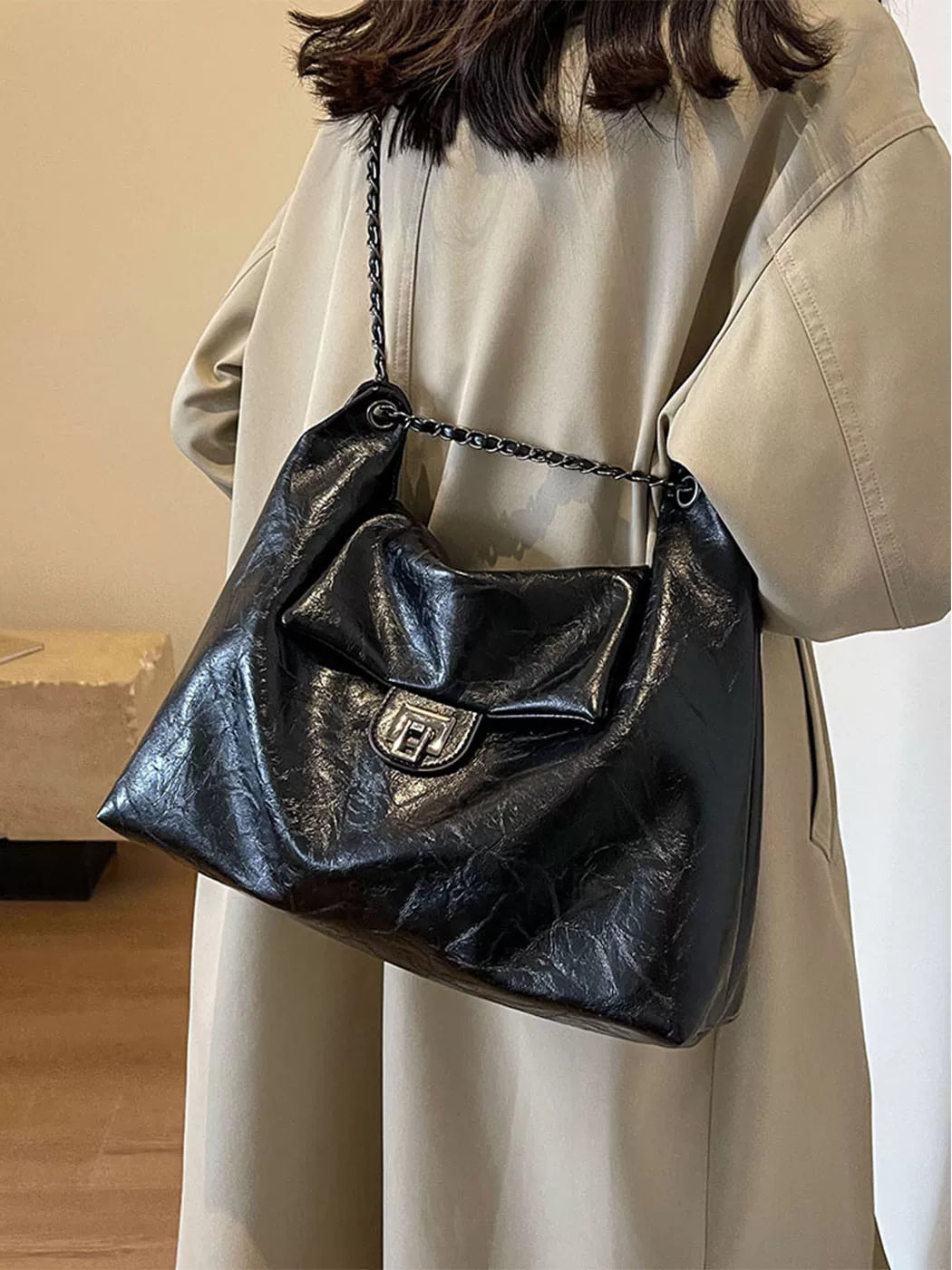 Women's Large-Capacity Office Workwear Tote Bag Shoulder Crossbody Purse Work and Travel School