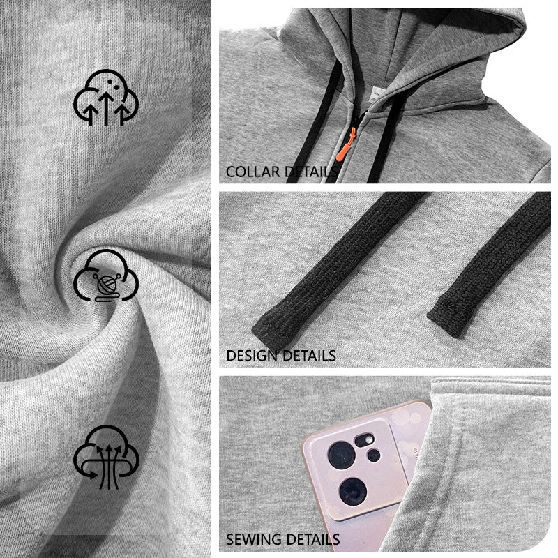 Men's Fall Winter Long Sleeve Casual Hoodie Sweatshirt Pullover Travel Weekend Everyday