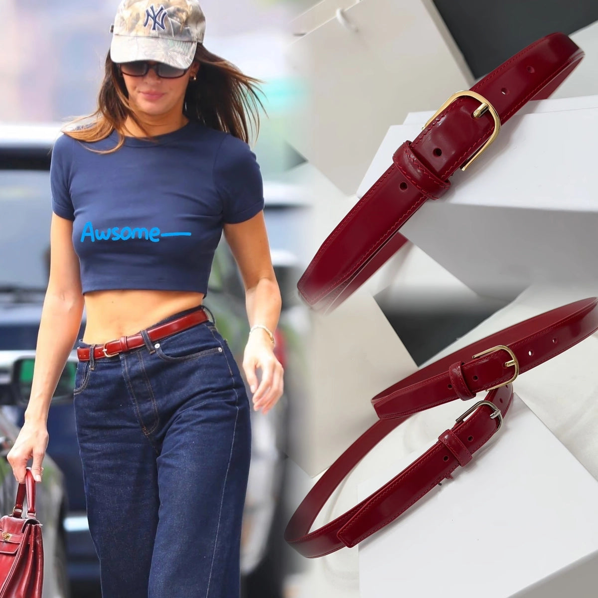Women's Leather Retro Waist Belt for Date Night Gift Party Everyday Wear Designer Office Vacation