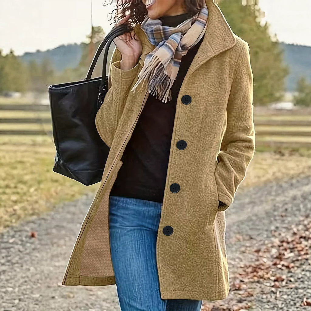 Women's Lapel Short Winter Coat Fall Coat